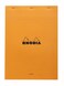 Rhodia Notepad No18 A4 Plain  Orange 8 14 x 11 34 18000C