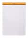 Rhodia Notepad No18 A4 Plain  Orange 8 14 x 11 34 18000C