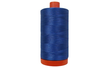 Aurifil Mako Cotton Thread Solid 50wt 1422yds Delft Blue