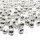 200pcs Silver Plated Filligree Hollow Ball Spacer Metal Beads 4mm Jewelry Making
