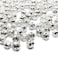 200pcs Silver Plated Filligree Hollow Ball Spacer Metal Beads 4mm Jewelry Making