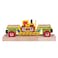 Bigjigs Rail Wooden Bulldozer Low Loader  Most Other Major Wooden Rail Brands are Compatible