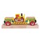 Bigjigs Rail Wooden Bulldozer Low Loader  Most Other Major Wooden Rail Brands are Compatible