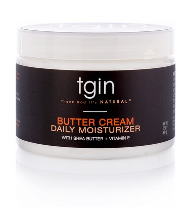tgin Butter Cream Daily Moisturizer For Natural Hair  Dry Hair  Curly Hair  Travel Size  2 Oz