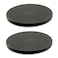 2 Pcs 8 Inch Heavy Duty Rotating Swivel Stand  Lazy Susan with Steel Ball Bearings for Model BaseRotating PlantsCrafts Stand MonitorTVMonitorsPotted Plants 360 Rotation