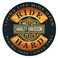 HarleyDavidson Ride Hard Round 14 Inch Tin Sign 2010671