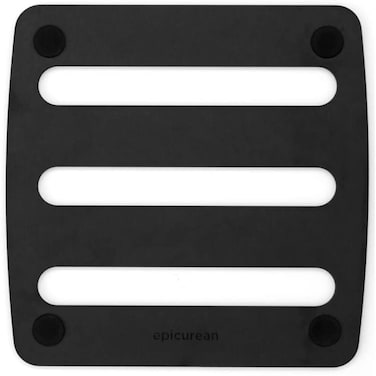 Epicurean Trivet 7Inch by 7Inch SlateBlack01007070203