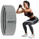 Boldfit Fabric Resistance Band Loop Band for Exercise Hip Band for Hip Legs Stretching Toning Workout Mini Loop Booty Bands for Glutes Grey Band  Light Weight