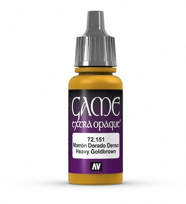 Vallejo Game Color Heavy Goldbrown XOpaque Paint 17ml