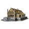 WREBBIT 3D Golden Hall Edoras Lord of The Rings Puzzle 742Piece