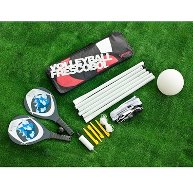 Sterling Sports VolleyballWooden Paddle Ball Combination Set