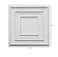 ScoolhouseFaux Tin Ceiling Tile  White Matte 25Pack