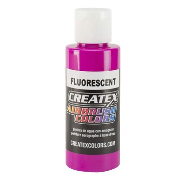 Createx 2 oz Bottle of Fluorescent Raspberry 5402 Airbrush Colors Hobby Cra