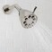 Speakman S2251PN Signature Icon Anystream High Pressure Adjustable Solid Brass Shower Head Polished Nickel