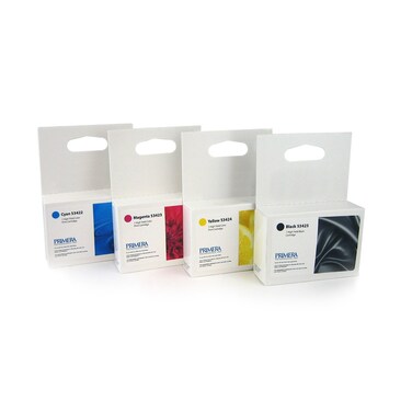 Primera High Yield Ink Cartridge Set 53422 Cyan 53423 Magenta 53424 Yellow 53425 Black for LX900