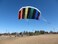 In the Breeze Rainbow 50 Inch Sport Kite  Dual Line Stunt Parafoil  Includes Kite Line and Bag