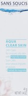 Sans Soucis Aqua Clear Skin 24h Care for impure oily skin 14 oz