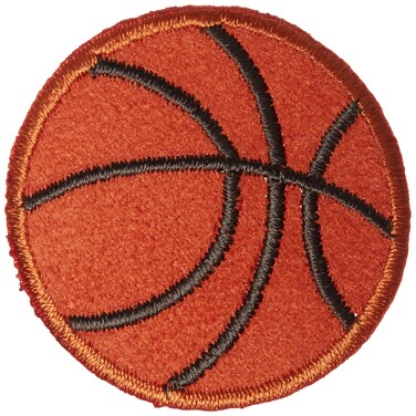 Wright Products Wrights IronOn Applique Basketball