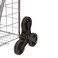 Helping Hand Deluxe Stair Climber Cart in Silver  Folding Cart Holds Up to 60 lbs  Great for Shopping Camping Sport Events  Much More