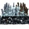 Renaissance Knight Chess Recreational Classic Strategy Game Set 2 players