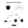 Granite Ware Enamelonsteel 12Piece Canner Kit Includes 215 qt Water Bath Canner with lid Jar Rack Blancher Colander  5 pc Canning Tool Set