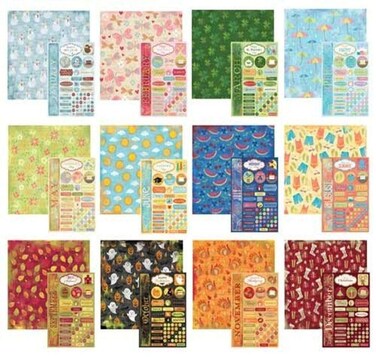 Karen Foster Design Scrapbook Calendar Creations Creative Kit