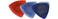 Dunlop 473R Triangle Stubby Guitar Picks 30 mm 2 Dozen