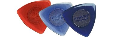 Dunlop 473R Triangle Stubby Guitar Picks 30 mm 2 Dozen