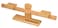hand2mind Wood Simple Machine Collection with Inclined Plane and Cart Double Pulley Lever Set of 12