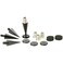 Dayton Audio DSS3BK Black Speaker Spike Set 4 Pcs