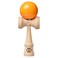 Kendama USA  Tribute  Neon Orange  High Visibility  Great for Beginners  Fixed Cups