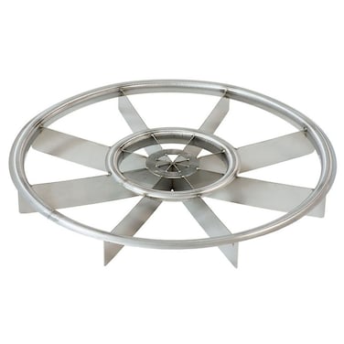 LloydPans The Equalizer MultiBlade Rocker Knife 14 inch 8Slice Pizza Cutter Made for commercial use not intended for home use