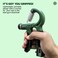 Boldfit Hand Grip Strength Trainer Adjustable Resistance 11132 lbs 560 kg Forearm Exerciser with Counter Hand Workout Tool Grip Training for Hand Therapy Hand and Finger Strengthener