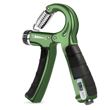 Boldfit Hand Grip Strength Trainer Adjustable Resistance 11132 lbs 560 kg Forearm Exerciser with Counter Hand Workout Tool Grip Training for Hand Therapy Hand and Finger Strengthener