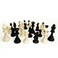 WE Games Ultimate Compact Tournament Chess Set with Green Silicone Chess Board and Storage Bag Perfect Travel Chess Set for Adults 20 inches
