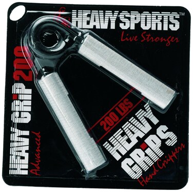 Heavy Grips  200 lbs Resistance  Advanced  Grip Strengthener  Hand Exerciser  Hand Grippers for Beginners to Professionals