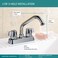 Peerless P299232 Classic Two Handle Laundry Faucet Chrome