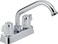 Peerless P299232 Classic Two Handle Laundry Faucet Chrome