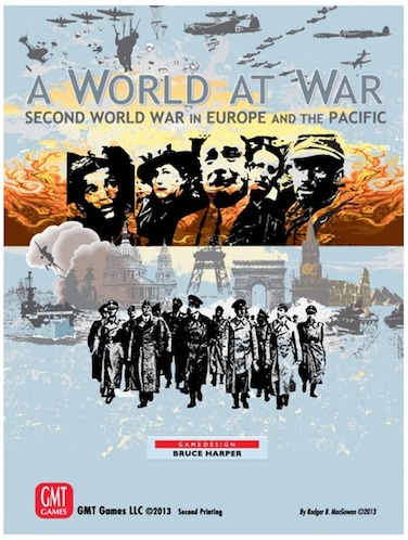 GMT Games A World at War Second World War in Europe and The Pacific
