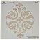 FolkArt Home Decor Stencil Scroll Medallion