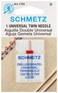 EuroNotions Schmetz Universal Twin 4090 Needle Silver