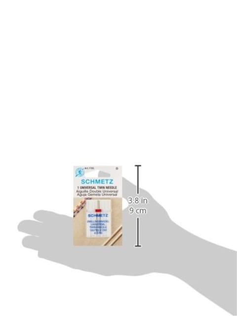 EuroNotions Schmetz Universal Twin 4090 Needle Silver
