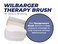 Wilbarger Therapy Brush 2 Pack  Therapressure Brush for Occupational Therapy for Sensory Brushing  Designed by Patricia Wilbarger  Use as Part of the Wilbarger Brushing Protocol