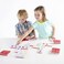 Guidecraft Jumbo Texture Dominoes Set  MultiColorTexture Sort and Matching Game for Toddlers Kids Memory and Sensory Skills Development Toy