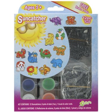 Suncatcher Group Activity KitZoo 16Pkg