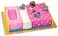 DecoSet Doc McStuffins Doc  Lambie Cake Toppers 4Piece Set with Doc and Lambie Figurines Sharable Rings Create Awesome Party Decorations for Cakes or Cupcakes