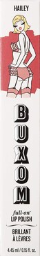 Buxom FullOn Plumping Lip Polish Tinted Lip Plumper Gloss Plumping Formula with Peptides  Vitamin E Moisturizing Lip Plumping Gloss Hailey 015 Fl Oz