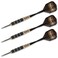 Harrows 59204 Voodoo Brass Steel Tip Dart 25gram  Black