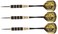 Harrows 59204 Voodoo Brass Steel Tip Dart 25gram  Black
