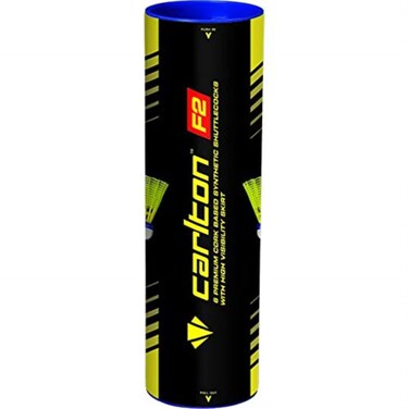 Carlton F2 Medium Speed Badminton Shuttle Yellow